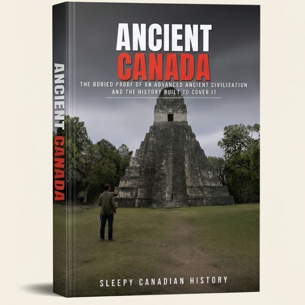 Ancient Canada: The Buried Proof of an Advanced Ancient Civilization, 3D book cover